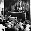 Đại hội Đảng toàn quốc lần thứ II tổ chức tại Chiến khu Việt Bắc (2/1951). (Ảnh: TTXVN)