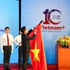 Ngày 13/11, Báo Điện tử VietnamPlus (Thông tấn xã Việt Nam) đã long trọng tổ chức lễ kỷ niệm 10 năm thành lập và đón nhận Huân chương Lao động hạng Nhì. (Ảnh: PV/Vietnam+)