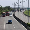 Đoạn cao tốc Thành phố Hồ Chí Minh-Trung Lương. (Ảnh: Bùi Giang/TTXVN)