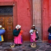 "Những người bán hàng rong tại thành phố di sản San Miguel de Allende" qua góc nhìn của nhiếp ảnh gia Nguyễn Việt Thanh. (Ảnh: Tác giả cung cấp)