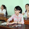 Thí sinh dự thi đại học năm 2013. (Ảnh: TTXVN)