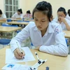 Thí sinh dự thi đại học năm 2013. (Ảnh: TTXVN)