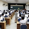 Thí sinh dự thi vào Đại học Quốc gia Hà Nội. (Ảnh: Đại học Quốc gia Hà Nội)