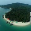 Một góc nhìn ấn tượng về đảo Cô Tô (Ảnh: Lâm Phan/Vietnam+)