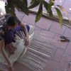 Làng nghề mây tre đan Tăng Tiến, Bắc Giang (Ảnh: Lâm Phan/Vietnam+) 