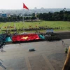 [Photo] Cận cảnh Lễ thượng cờ tại giải chạy báo Tiền Phong 2021
