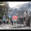 [Video] Cháy lớn thiêu rụi toàn bộ một cửa hàng trên đường Hồ Tùng Mậu