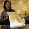  Vàng châu Á tăng nhưng vẫn dưới ngưỡng 1.300 USD