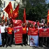 [Photo] Hội nghề cá Việt Nam míttinh phản đối Trung Quốc