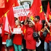 [Photo] Người Việt tại Liên bang Nga quyên góp ủng hộ biển đảo