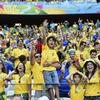 Người giàu Brazil "đốt tiền" để vào sân vận động xem túc cầu 