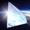 Mô hỏng hoạt động của vệ tinh phản chiếu ánh sát Mặt trời trong dự án Mayak (Nguồn: Daily Mail)