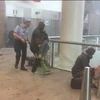 Bên trong sân bay Brussels sau các vụ đánh bom (Nguồn: Twitter)