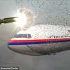 Giả thuyết của BBC trái với kết luận điều tra chính thức, nói rằng MH17 bị tên lửa bắn hạ (Nguồn: Daily Mail)