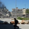 Khủng bố có thể đã sử dụng đạn chứa khí độc vào Aleppo (Nguồn: Sputnik) 