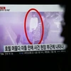Hình ảnh CCTV ghi lại một trong hai phụ nữ có liên quan tới cái chết của ông Jong-nam. (Nguồn: NST) 