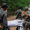 12 người thuộc lực lượng CRPF đã thiệt mạng sau vụ phục kích. (Nguồn: Indian Express)