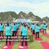 Hàng ngàn người đồng diễn tại Vịnh Hạ Long nhân Ngày Quốc tế Yoga