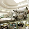 Máy bay của phi công cảm tử kamikaze được trưng bày tại bảo tàng ở Chiran. (Nguồn: CNN)