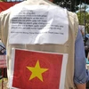 Cộng đồng người Việt tại Italy biểu tình trước sứ quán Trung Quốc