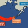 Người dân quần đảo Aleutian sơ tán khẩn cấp sau cảnh báo sóng thần