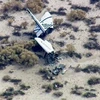 Tàu du lịch vũ trụ SS2 của Mỹ gặp nạn ở sa mạc khi bay thử 