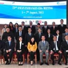 Tổng Giám đốc các Sở Giao dịch Chứng khoán ASEAN dự Hội nghị lần thứ 23. (Ảnh: Hoàng Hải/Vietnam+)