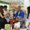 VietFood & Beverage - ProPack Vietnam 2015 là nơi các doanh nghiệp hay các nhãn hàng lớn có nhiều cơ hội để quảng bá sản phẩm. (Ảnh: Hoàng Hải/Vietnam+)