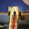 Video Tổng thống Hoa Kỳ Barack Obama rời Air Force One
