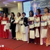 Hội nữ doanh nhân Việt cùng tiến tại Pháp (AEEV) tổ chức chương trình Gala & Awards 2024 nhằm tôn vinh những đóng góp của phụ nữ Việt Nam cho các hoạt động xã hội. (Ảnh: Nguyễn Thu Hà/TTXVN)