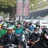 [Photo] Giao thông tại Thủ đô đông đúc những ngày cận Tết Nguyên đán