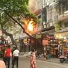 Hà Nội: Cháy nhà dân ở 19 Hàng Mã, không có thiệt hại về người 