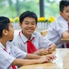 Hà Nội: Học sinh hân hoan trong ngày tựu trường năm học 2023-2024 