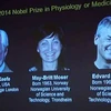 John O'Keefe, May-Britt Moser và Edvard I. Moser giành Nobel Y học