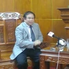 Thứ trưởng Bùi Văn Ga trả lời phỏng vấn báo chí. (Ảnh: PM/Vietnam+)