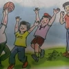 Trong sách giáo khoa, hình ảnh vui chơi bên ngoài thường gắn với các bé trai. (Ảnh: Phạm Mai/Vietnam+)
