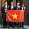 Các thành viên của đội tuyển Việt Nam dự thi Olympic Hóa học quốc tế 2016. (Ảnh: Bộ Giáo dục và Đào tạo)