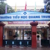 Trường Tiểu học Quang Trung. (Ảnh: An ninh Thủ đô)