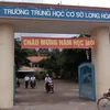 Trường Trung học cơ sở Long Hòa, nơi xảy ra vụ việc. (Nguồn ảnh: thcslonghoa.pgdphutanag.edu)