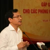 Ông Mai Văn Trinh, Cục trưởng Cục Quản lý chất lượng, Bộ Giáo dục và Đào tạo. (Ảnh: Thanh Tùng/Vietnam+)