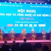 Hội nghị đã thu hút sự tham gia của hàng trăm nhà khoa học đến từ 38 trường đại học, học viện, viện nghiên cứu trên cả nước. (Ảnh: PV/Vietnam+)