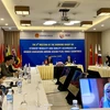 Các đại biểu tham gia hội nghị tại điểm cầu Việt Nam. (Ảnh: GDTĐ)