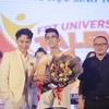 Thí sinh Mai Xuân Thành giành giải quán quân cuộc thi năm 2020 và nhận được 30 triệu đồng tiền thưởng và một suất Học bổng 100% học phí vào Đại học FPT. (Ảnh: PV)