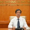 Bộ trưởng Bộ Giáo dục và Đào tạo Nguyễn Kim Sơn. (Ảnh: PV)