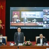 Thứ trưởng Bộ Giáo dục và Đào tạo Hoàng Minh Sơn phát biểu chỉ đạo tại hội nghị. (Ảnh: Bộ GD-ĐT)
