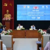 Ban tổ chức thông tin về giải báo chí Vì sự nghiệp Giáo dục Việt Nam năm 2022. (Ảnh: BTC)