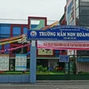 Trường Mầm non Hoàng Liệt, cơ sở Tứ Kỳ. (Ảnh: Phạm Mai/Vietnam+)