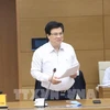Thứ trưởng Bộ Giáo dục và Đào tạo Nguyễn Hữu Độ. (Ảnh: TTXVN)
