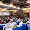 Hội thảo thu hút sự tham gia của 300 đại biểu, chuyên gia trong và ngoài nước tham dự. (Ảnh: Minh Sơn/Vietnam+)