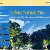 Cổng thông tin tuyển sinh đầu cấp của Hà Nội. (Ảnh: PV)